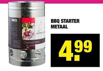 Big Bazar Bbq starter metaal aanbieding