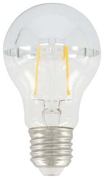 HEMA HEMA LED Lamp 34W - 380 Lm - Peer - Kopspiegel Zilver (transparant) aanbieding