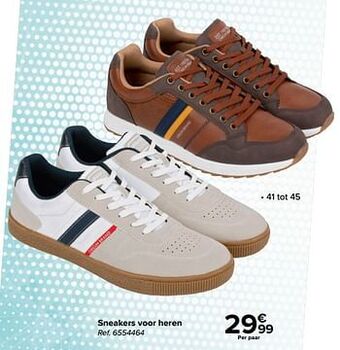 Carrefour Sneakers voor heren aanbieding