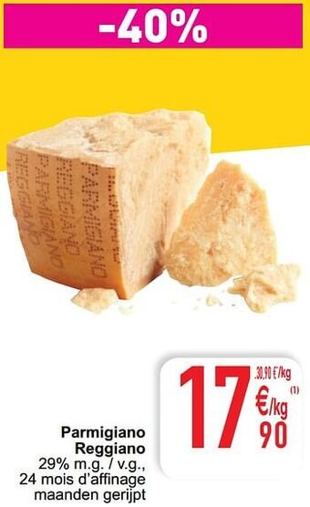 Cora Parmigiano reggiano aanbieding