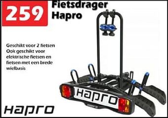 iTEK Fietsdrager hapro aanbieding