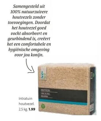 Intratuin Intratuin houtvezel aanbieding