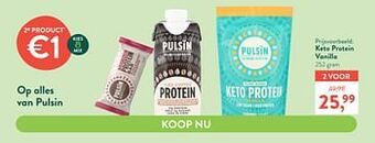 Keto protein vanilla