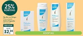 Holland & Barrett Active capsules aanbieding