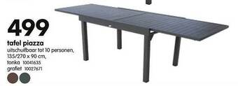 Yess Tafel Piazza aanbieding