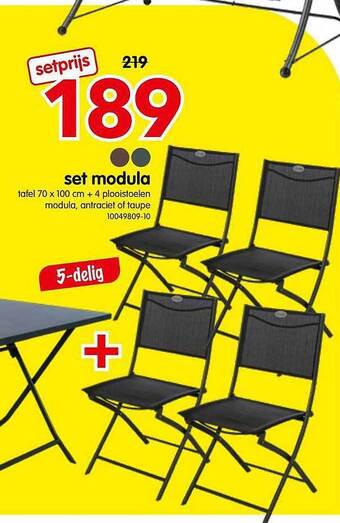 Yess Set Modula aanbieding