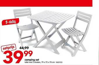 Yess Camping Set aanbieding