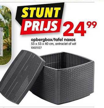 Yess Opbergbox, Tafel Naxos aanbieding