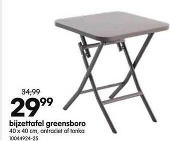 Yess Bijzettafel Greensboro aanbieding