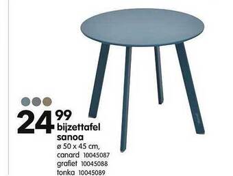 Yess Bijzettafel Sanoa aanbieding