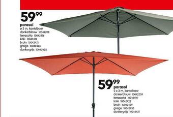 Yess Parasol aanbieding