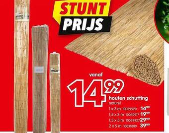 Houten Schutting