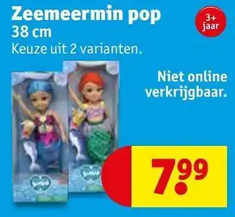 Kruidvat Zeemeermin pop aanbieding