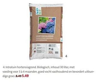 Intratuin Intratuin hortensiagrond aanbieding