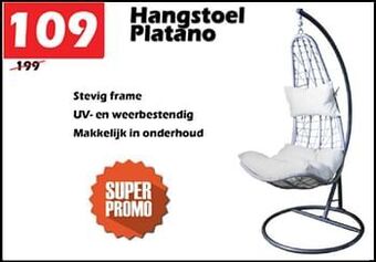 iTEK Hangstoel platano aanbieding