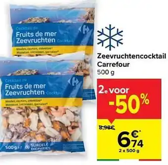 Zeevruchtencocktail carrefour