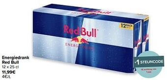 Carrefour Energiedrank red bull aanbieding
