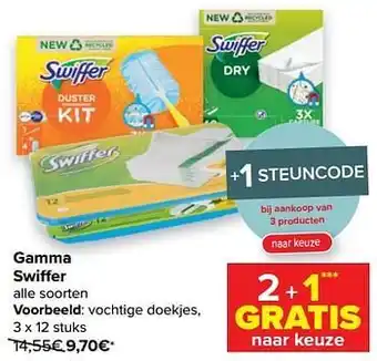 Swiffer vochtige doekjes