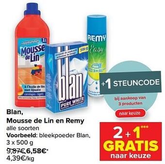 Carrefour Bleekpoeder blan aanbieding