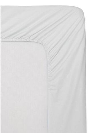 HEMA HEMA Hoeslaken - Zacht Katoen - 140 X 220 Cm - Wit (wit) aanbieding