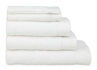 HEMA HEMA Handdoeken - Hotel Extra Zwaar Wit (wit) aanbieding