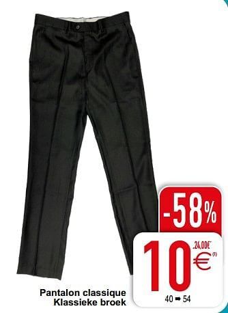 Cora Pantalon classique klassieke broek aanbieding