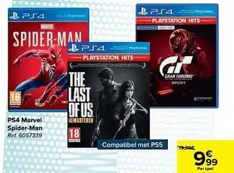 Carrefour Ps4 marvel spider-man aanbieding