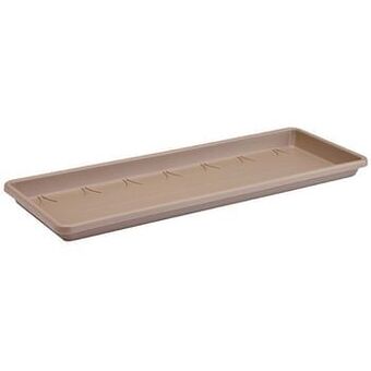 Elho schotel ’Barcelona’ taupe 70 cm
