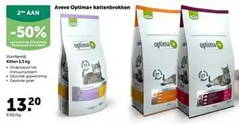 AVEVE Aveve optima+ kattenbrokken kitten aanbieding