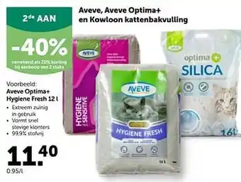 AVEVE Aveve optima+ hygiene fresh aanbieding