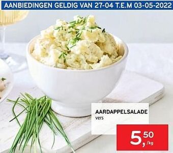 Aardappelsalade vers
