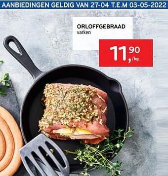 Alvo Orloffgebraad varken aanbieding