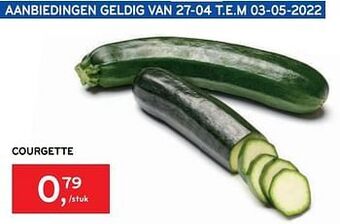 Alvo Courgette aanbieding