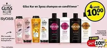 Kruidvat Gliss kur oil nutritive shampoo aanbieding