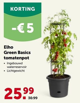AVEVE Elho green basics tomatenpot aanbieding