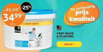 Brico Sencys Verf Muur & Plafond aanbieding