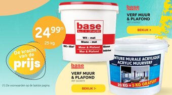 Brico Baseline Verf Muur & Plafond aanbieding