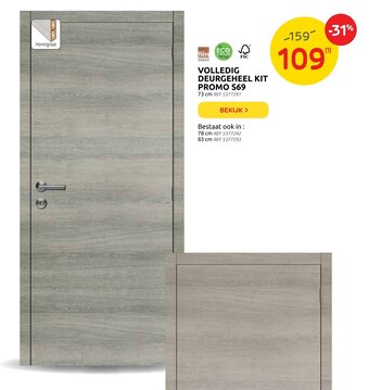 Brico Volledig Deurgeheel Kit Promo S69 aanbieding