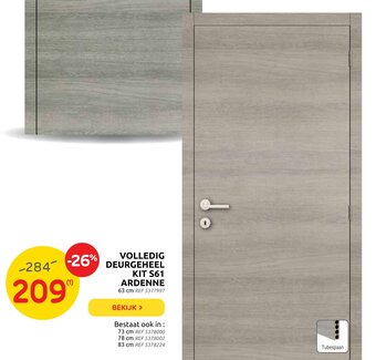 Volledig Deurgeheel Kit S61 Ardenne