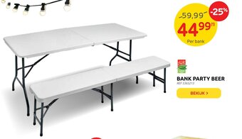 Brico Bank Party Beer aanbieding