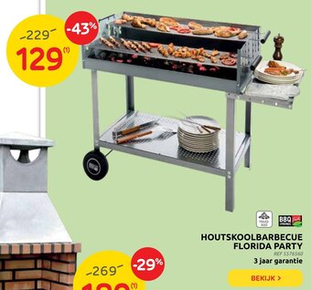 Brico Houtskoolbarbecue Florida Party aanbieding