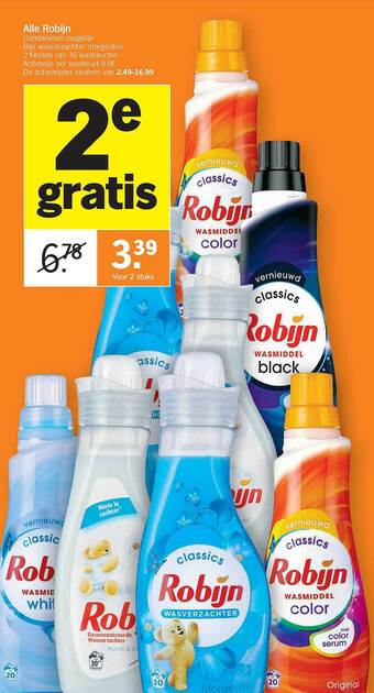 Albert Heijn Alle Robijn aanbieding