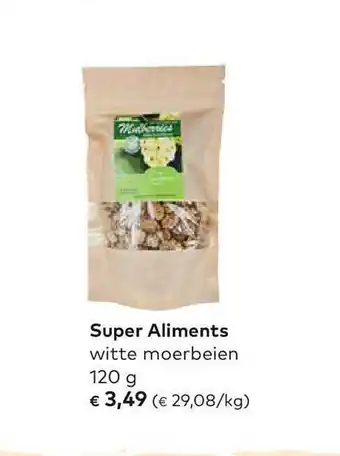 Bio Planet Super Aliments Witte Moerbeien aanbieding