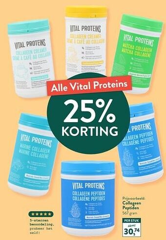 Holland & Barrett Collageen peptiden aanbieding