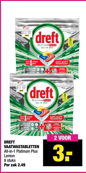 Dreft Vaatwastabletten