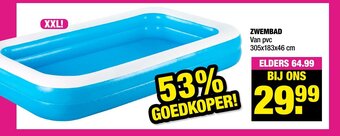 Zwembad van pvc