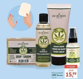 Holland & Barrett Cbd serum aanbieding