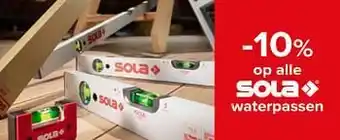 -10% op alle sola waterpassen