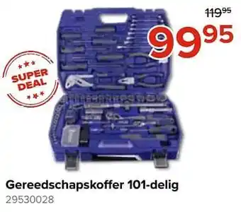Gereedschapskoffer 101-delig