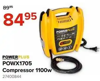 Powerplus powx1705 compressor